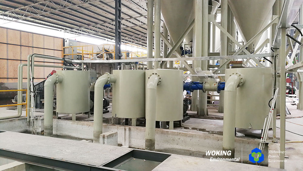 Ceramic wastewater recycling Woking Environmental